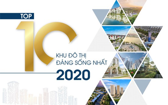 Top 10 khu đô thị đáng sống nhất năm 2020