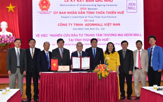 AEONMALL Việt Nam đầu tư xây dựng trung tâm thương mại tại Huế