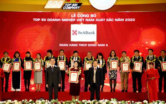 SeABank lọt Top 50 doanh nghiệp tư nhân lớn nhất Việt Nam 2020