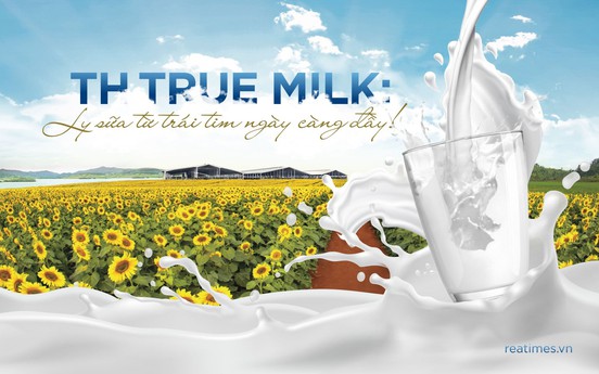 TH True MILK: Ly sữa từ trái tim ngày càng đầy!