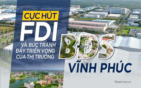 Cực hút FDI và bức tranh đầy triển vọng của thị trường bất động sản Vĩnh Phúc