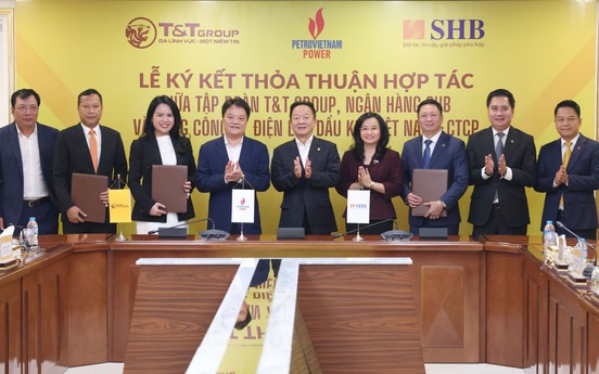 T&T Group, SHB và PV Power ký kết thỏa thuận hợp tác toàn diện