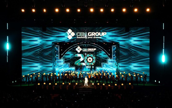 Kỷ niệm 20 năm thành lập, Cen Group tổ chức Đại lễ hội “Hiện thực hóa triệu ước mơ” và công bố nhận diện thương hiệu mới