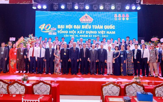 Ban Chấp hành Tổng hội Xây dựng Việt Nam khóa IX nhiệm kỳ 2022 - 2027 gồm 102 đồng chí