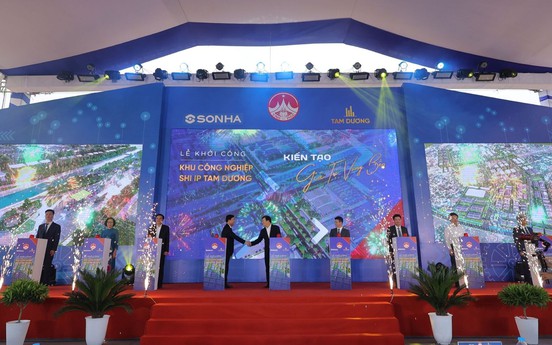 Tập đoàn Sơn Hà khởi công khu công nghiệp hơn 162ha tại Vĩnh Phúc