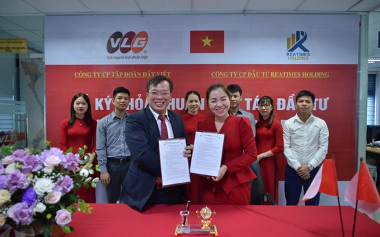 Reatimes Holding ký hợp tác đầu tư với CTCP Tập đoàn Đất Việt