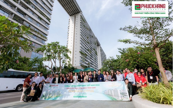 Diamond Lotus Riverside: Dự án xanh tiêu biểu được lựa chọn tham quan trong tuần lễ Công trình xanh Việt Nam 2022