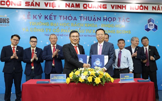 Tập đoàn Bcons ký kết hợp tác cùng Đại học Bách khoa TP.HCM