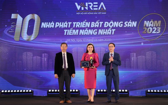 Công ty TNHH KN Cam Ranh vinh dự nhận giải thưởng “Top 10 Nhà phát triển Bất động sản tiềm năng nhất năm 2023”