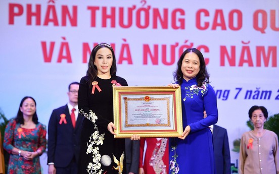 Phó Chủ tịch Tập đoàn KN Holdings được Chủ tịch nước tặng Huân chương Lao động hạng Nhất: Động lực khích lệ nhiệt huyết cống hiến