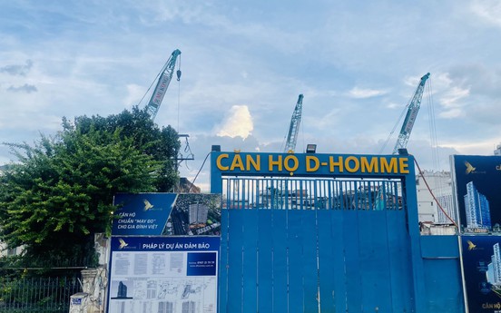 Dự án D-Homme được Sở Xây dựng TP.HCM cấp phép sau hơn 1 năm xây “lụi“