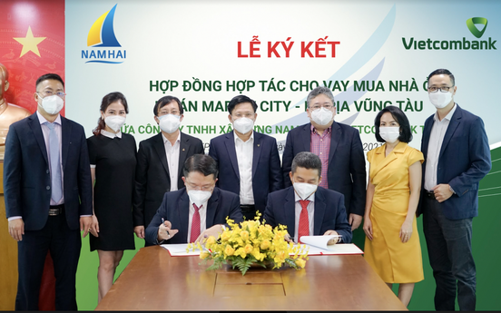 Nam Hải và Vietcombank ký kết hợp tác phát triển dự án Marine City