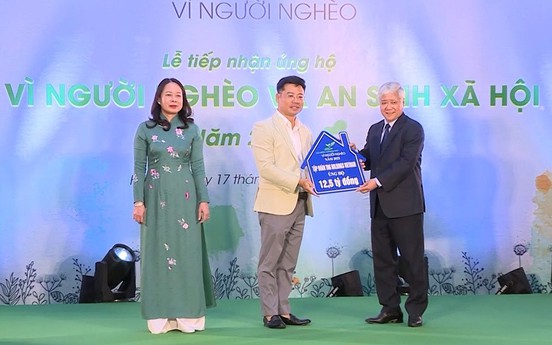 Doanh nghiệp ủng hộ 12,5 tỷ đồng xây Nhà Đại đoàn kết cho người nghèo tại Tuyên Quang, Nghệ An và Hà Tĩnh