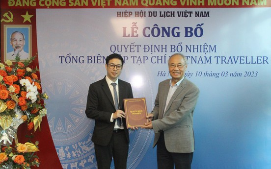 Ông Nguyễn Việt Lộc được bổ nhiệm giữ chức Tổng biên tập Tạp chí Vietnam Traveller  