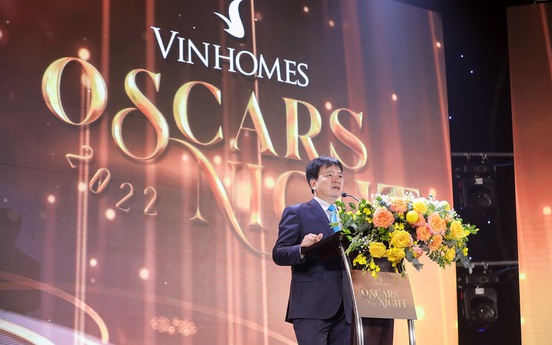 Vinhomes Oscars Night vinh danh những đại lý bất động sản xuất sắc nhất khu vực Hà Nội