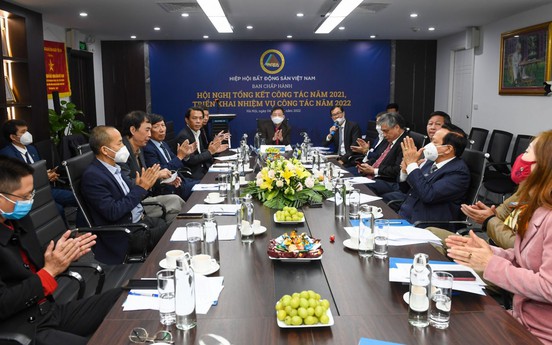 VNREA tổ chức Hội nghị BCH, BTV tổng kết công tác năm 2021, triển khai nhiệm vụ công tác năm 2022
