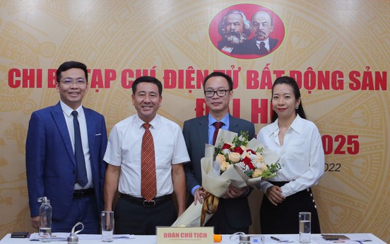 Tạp chí điện tử Bất động sản Việt Nam tổ chức Đại hội Chi bộ nhiệm kỳ 2022 - 2025