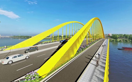 “Chốt” phương án kiến trúc cầu vượt sông Hương, tháng 9 sẽ khởi công