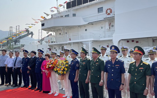 Tàu Lực lượng bảo vệ bờ biển Nhật Bản đến thăm TP. Đà Nẵng