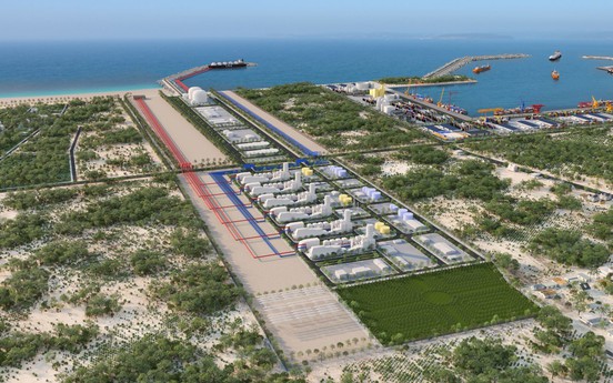 Khởi công hợp phần kỹ thuật Trung tâm điện khí LNG Hải Lăng vốn 2,32 tỷ USD