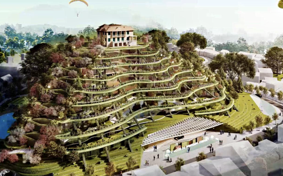 Lâm Đồng xây quần thể khách sạn trên đồi Dinh tỉnh trưởng Đà Lạt
