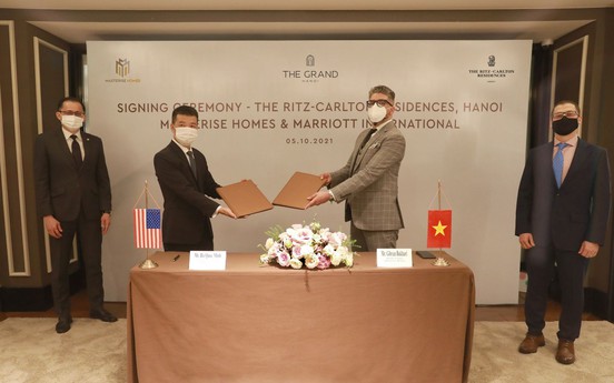 Masterise Homes và Marriott International bắt tay đưa Khu căn hộ hàng hiệu Ritz-Carlton đến Hà Nội 