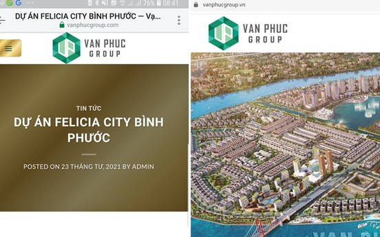 Môi giới dự án \'\'ma\'\' Felicia City Bình Phước mạo danh Tập đoàn lớn để lừa khách hàng?