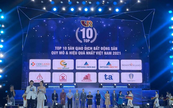 Mai Việt Land đạt top 10 sàn giao dịch bất động sản quy mô và hiệu quả nhất Việt Nam 2021