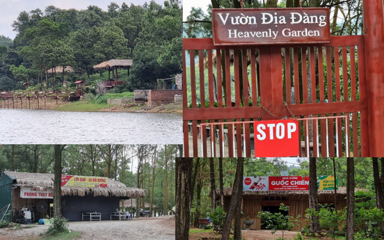 Uông Bí (Quảng Ninh): Hàng loạt vi phạm tại khu vực hồ Yên Trung