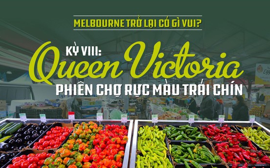 Kỳ VIII: Queen Victoria - phiên chợ rực màu trái chín