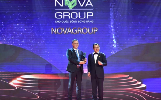 NovaGroup đón nhận giải thưởng “Doanh nghiệp xuất sắc châu Á”