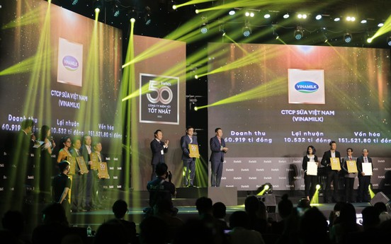 Vinamilk - 10 năm liền trong top 50 doanh nghiệp niêm yết tốt nhất của Forbes Việt Nam