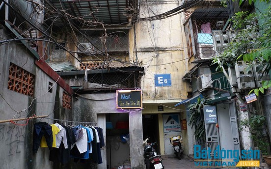 Hà Nội: Cư dân nhà E6 Quỳnh Mai sống trong sợ hãi