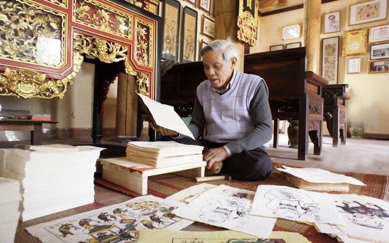 Về làng Đông Hồ xem làm tranh Tết