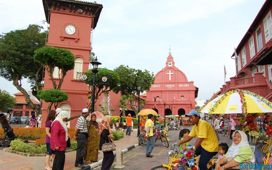 Khám phá thành phố cổ nơi eo biển Malacca