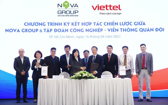 NovaGroup và Viettel hợp tác thúc đẩy chuyển đổi số
