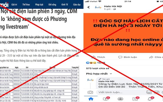 Thông tin "cắt điện luân phiên" trên địa bàn Thủ đô là không chính xác