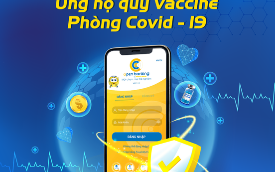 Nam A Bank miễn phí chuyển tiền ủng hộ Quỹ vắc xin phòng chống Covid-19