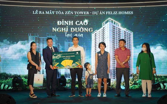 Sôi động giao dịch tại lễ mở bán tòa tháp xanh Zen Tower – Feliz Homes