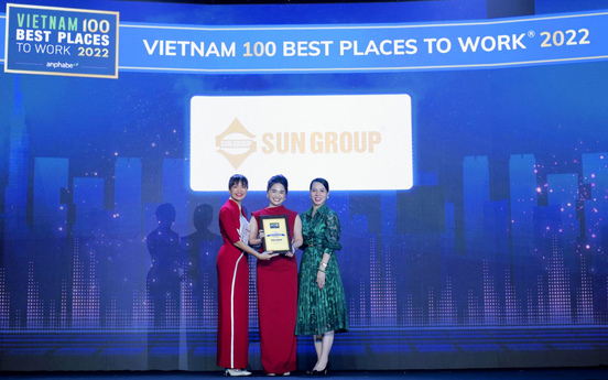 “Top 3 doanh nghiệp bất động sản có nơi làm việc tốt nhất Việt Nam” gọi tên Sun Property