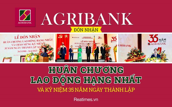 Agribank đón nhận Huân chương Lao động hạng Nhất và kỷ niệm 35 năm ngày thành lập