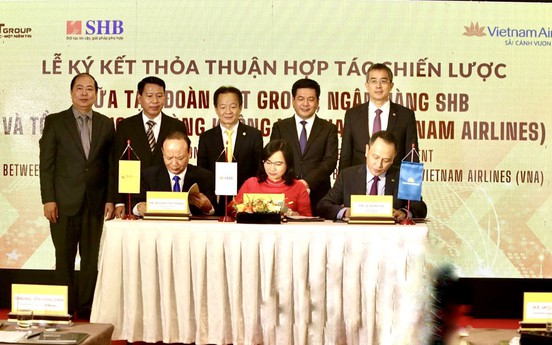 SHB, Tập đoàn T&T hợp tác toàn diện với Vietnam Airlines và Tổng công ty đường sắt Việt Nam