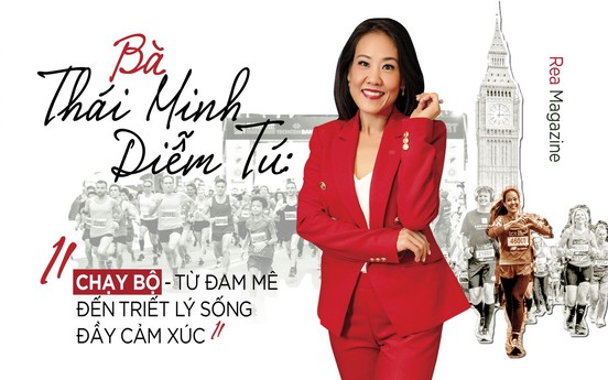 Bà Thái Minh Diễm Tú - Giám đốc Khối Tiếp thị Techcombank: “Chạy bộ - Từ đam mê đến triết lý sống đầy cảm xúc“