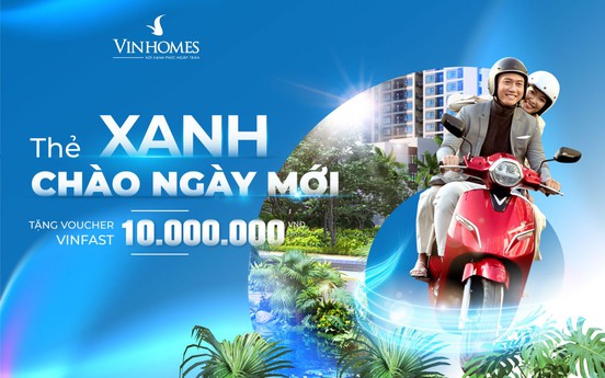 Vinhomes tặng cư dân 30.000 voucher xe máy điện VinFast 