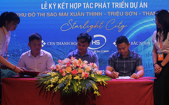 Thanh Hóa: Tổ chức Lễ ký kết hợp tác phát triển dự án Khu đô thị Sao Mai Xuân Thịnh