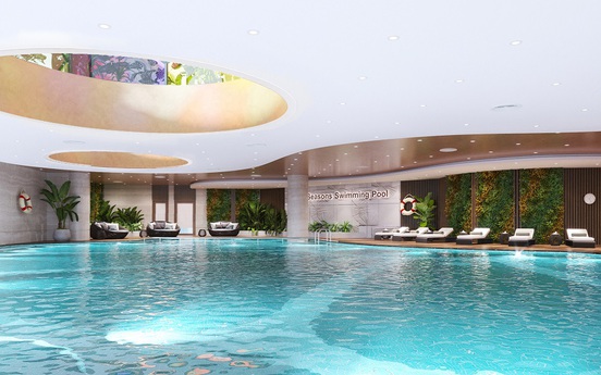 Bể bơi 4 mùa trên cao - đặc quyền thượng lưu “như khách sạn“ của giới nhà giàu Bắc Giang