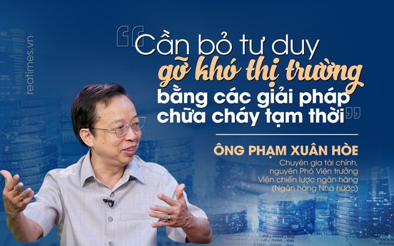 Xử lý vấn đề từ gốc để doanh nghiệp bất động sản thoát khỏi tình thế “tiến thoái lưỡng nan”