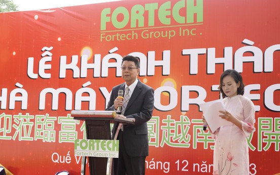 Fortech khai trương cơ sở sản xuất mới tại Việt Nam