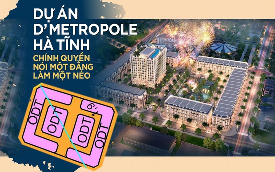 D’.Metropole Hà Tĩnh có “sao chép” kiến trúc của siêu dự án ở Sài Gòn?
