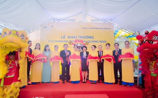 PVcomBank Quảng Nam khai trương trụ sở hoạt động mới